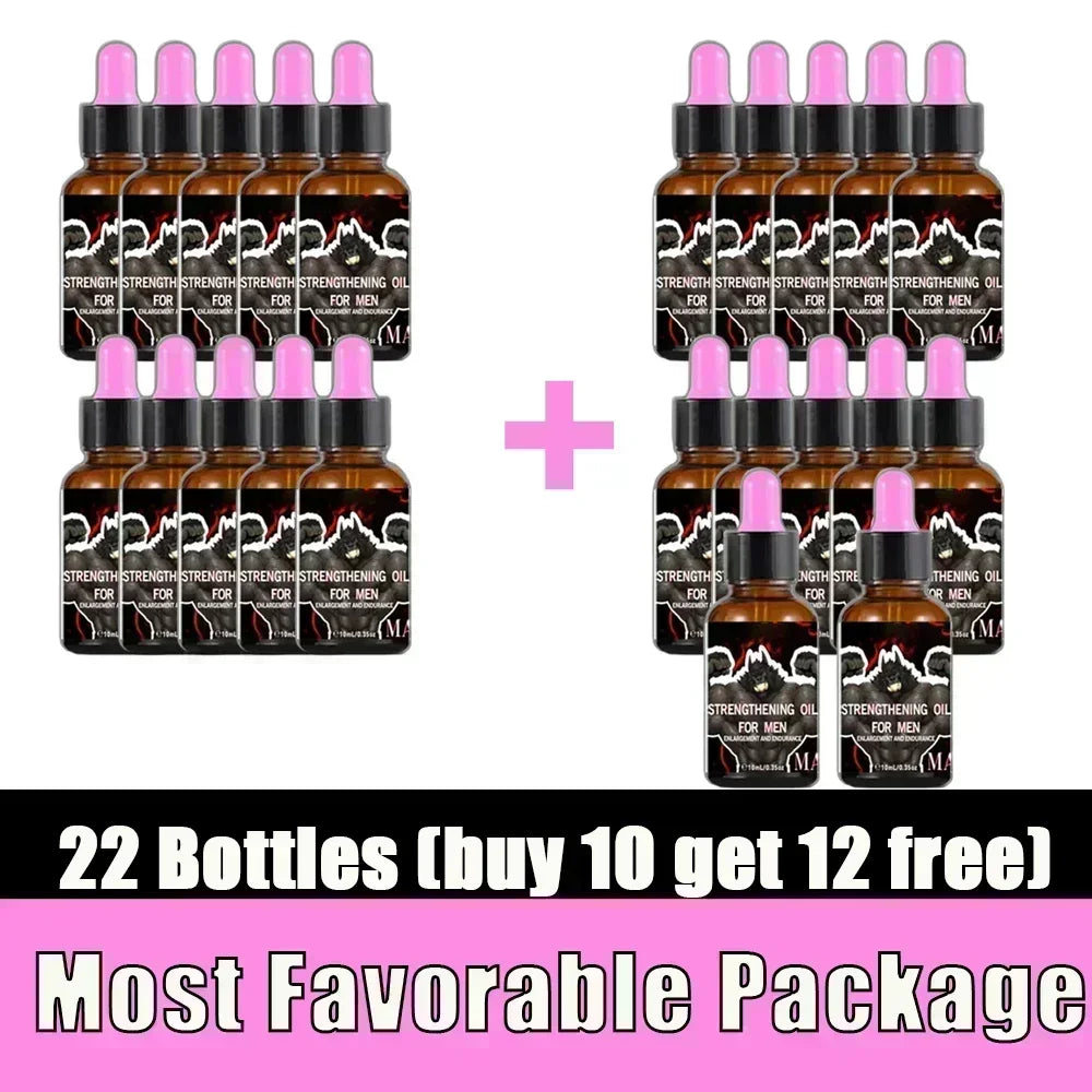 Men Penile Increase Growth Lasting Erection Massage Oil 1003