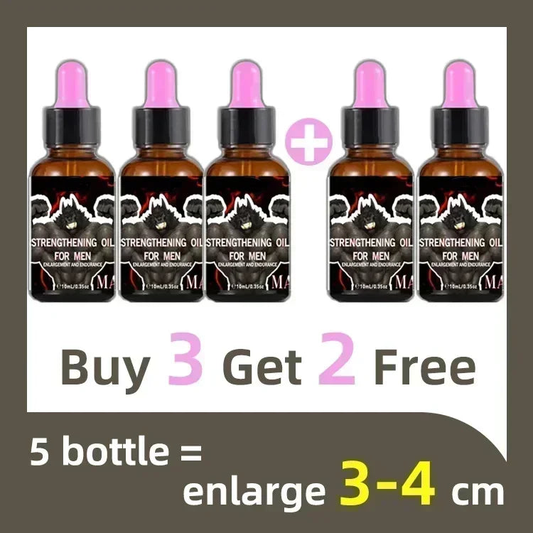 Men Penile Increase Growth Lasting Erection Massage Oil 1003