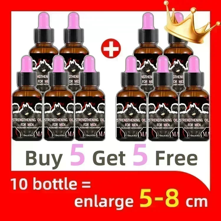 Men Penile Increase Growth Lasting Erection Massage Oil 1003